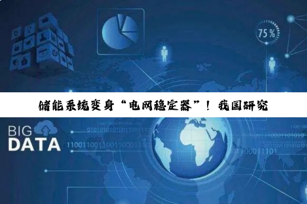 储能系统变身“电网稳定器”！我国研究破解新能源消纳难题，弃风率直降80%