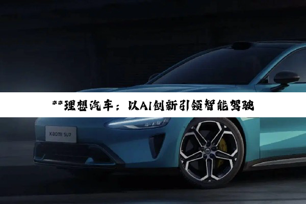 **理想汽车：以AI创新引领智能驾驶新纪元，直面安全与技术的双重挑战**