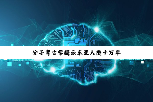 分子考古学揭示东亚人类十万年
