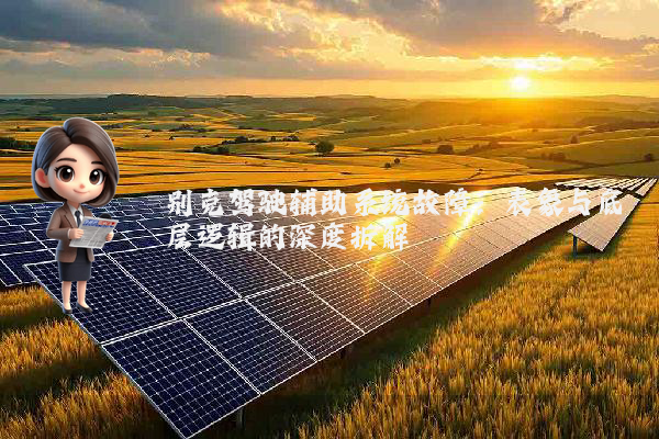 别克驾驶辅助系统故障：表象与底层逻辑的深度拆解