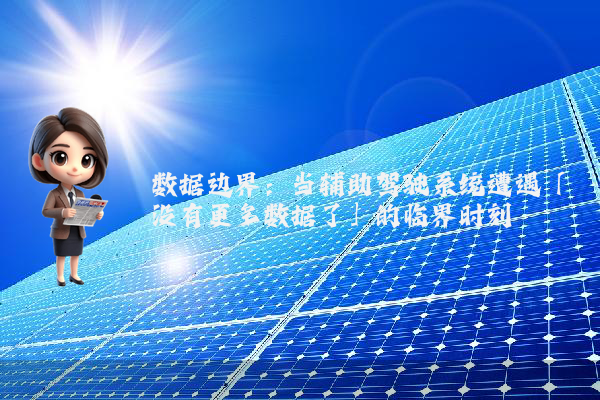 数据边界：当辅助驾驶系统遭遇「没有更多数据了」的临界时刻