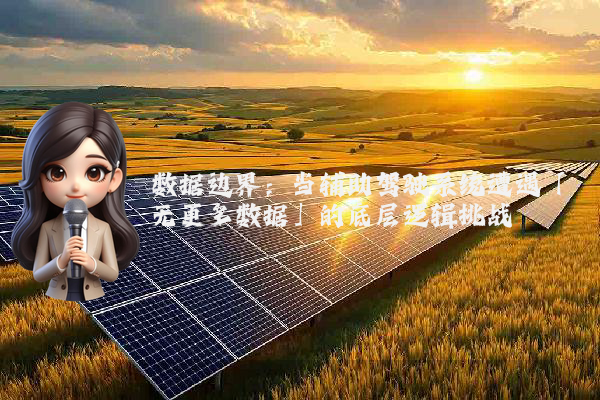 数据边界:当辅助驾驶系统遭遇「无更多数据」的底层逻辑挑战