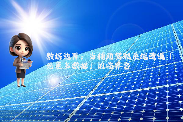 数据边界：当辅助驾驶系统遭遇「无更多数据」的临界态