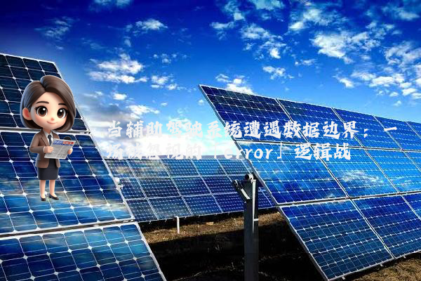 当辅助驾驶系统遭遇数据边界：一场被忽视的「error」逻辑战